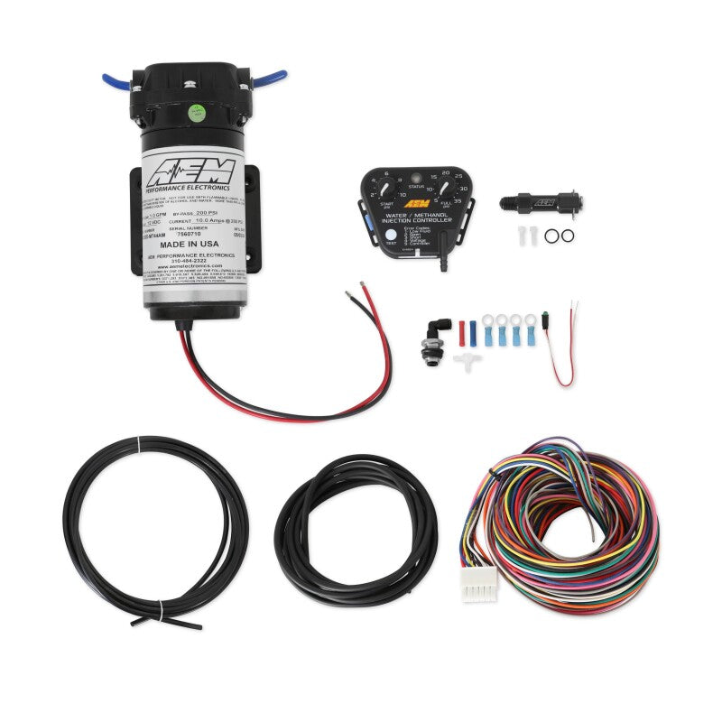 AEM V3 Water/Methanol Injection Kit - Universal - No Tank, Internal Map - Image 2