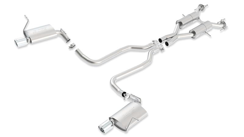 Borla Cat-Back Exhaust - Jeep Grand Cherokee Laredo / Limited V8 (WK2) - Image 2