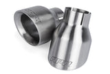 APR Double-Walled Slash-Cut Exhaust Tips - Universal - 4in Brushed, Set of 2