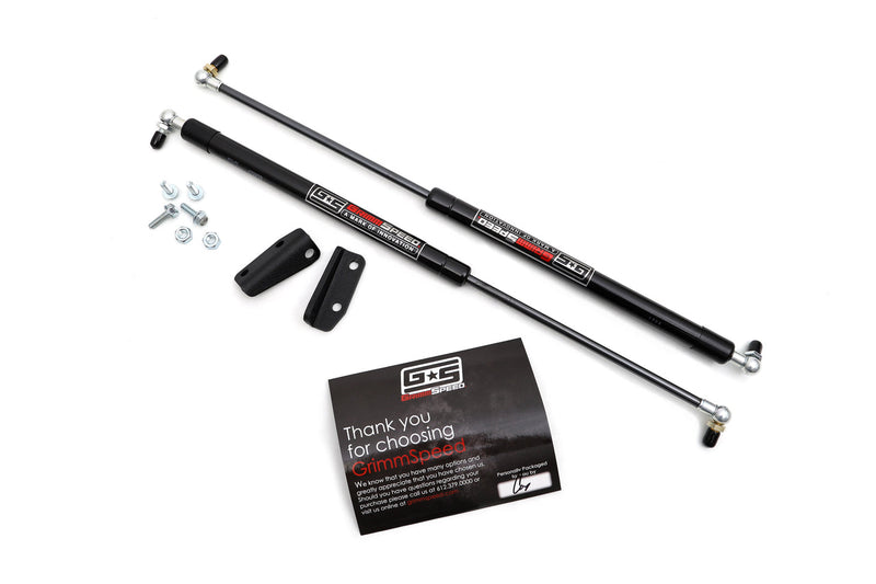 GrimmSpeed High-Lift Hood Struts - Subaru WRX/STI (GH8/GR8/GRF/GVF) - GrimmSpeed