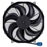 SPAL 15.2in 500W Brushless Fan - Flush Mount - w/ Jumper Harness - Image 2 - SPAL Thumbnail