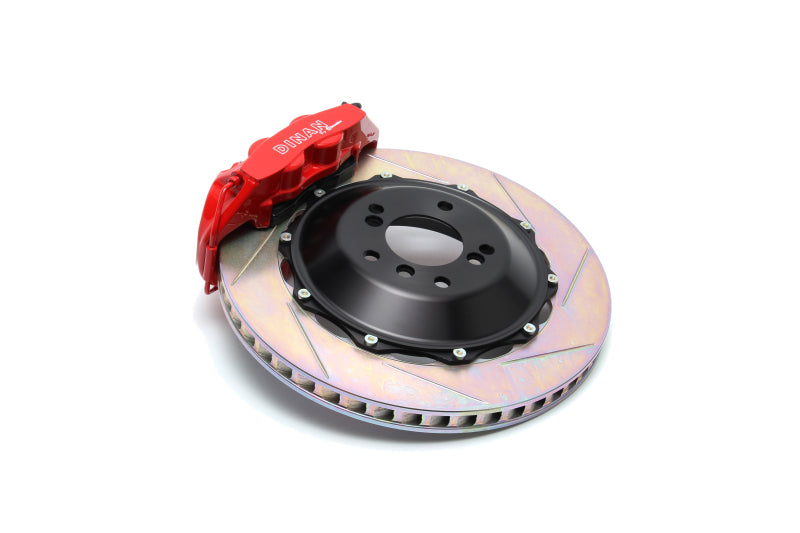 Dinan Brake Set - BMW 3-Series (E90/E92/E93) - Rear - Red Calipers / Slotted Rotors