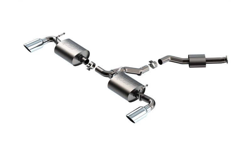 Borla Cat-Back Exhaust - Toyota RAV4 Hybrid (XA50) - S-Type 2.25in - Image 4 - Borla
