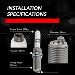 APR Iridium Pro Spark Plug - Volkswagen/Audi (EA888.3/4/EA855.2) - Heat Range 9 - Image 4 - APR Thumbnail