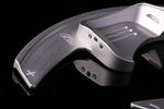 LEYO Sportline paddle shift extension – silver side profile showing mounting screws - LEYO Thumbnail