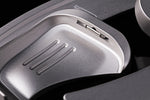 LEYO Sportline paddle shift extension – silver grip face close-up - LEYO Thumbnail