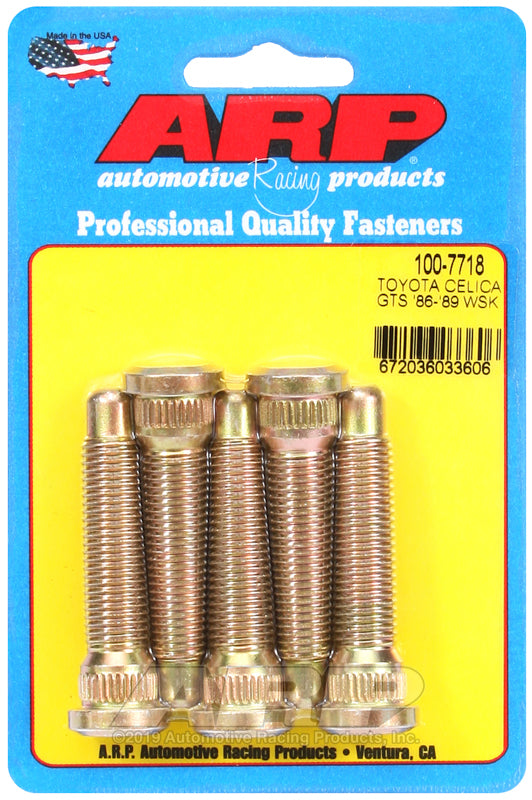 ARP Front Wheel Stud Kit - Toyota Celica (ST162) - 5 Pack