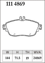 Dixcel Front Brake Pads – Mercedes-Benz A250 Sport / A250 4MATIC (W176) - Dixcel Brakes Thumbnail