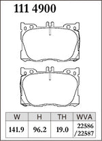 Dixcel Front Brake Pads – Mercedes-Benz GLC200 / GLC220d / GLC300 / GLC350e / GLC43 (X253) - Dixcel Brakes Thumbnail