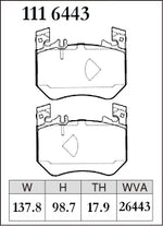 Dixcel Front Brake Pads – Mercedes-Benz GLC350e / GLC43 (X254) - Dixcel Brakes Thumbnail