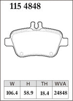 Dixcel Rear Brake Pads – Mercedes-Benz A250 Sport / A250 4MATIC (W176) - Dixcel Brakes Thumbnail