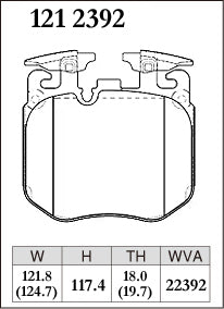 DIXCEL Front Brake Pads - BMW M340i (G20) / M440i (G22) / M850i (G15) / X3M (F97) / X4M (F98)