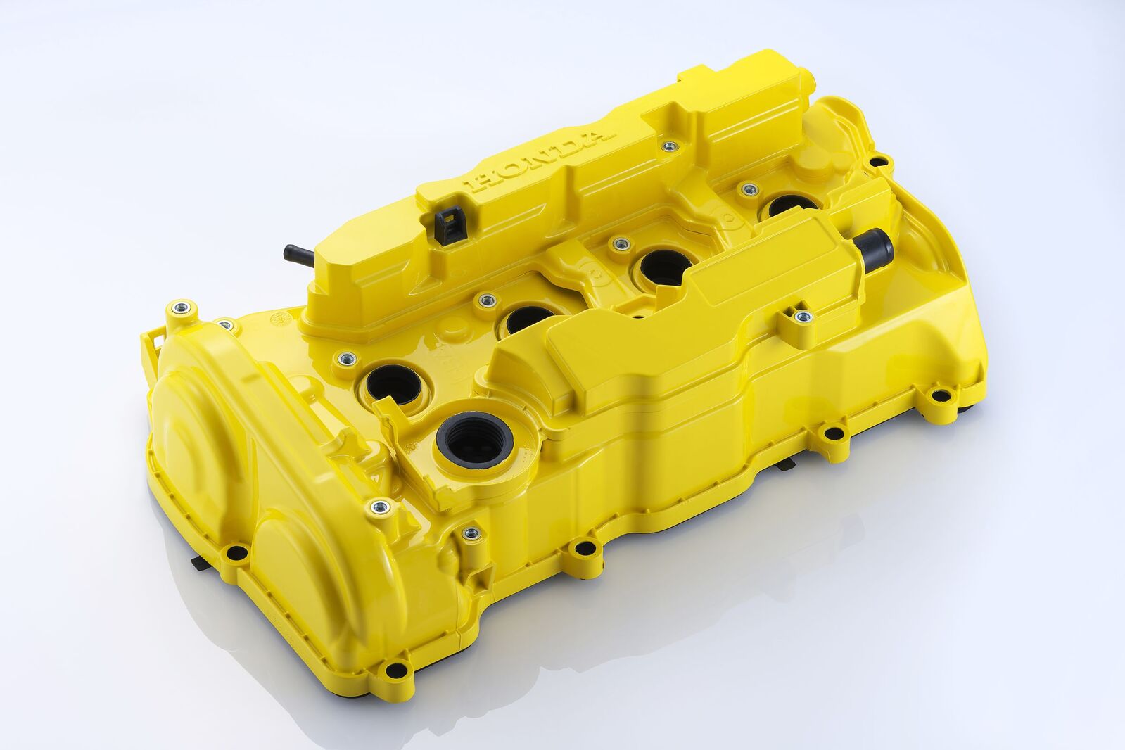 Spoon Sports Yellow Valve Cover - Honda Civic Type R (FK8/FL5)
