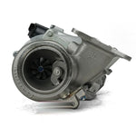 Garrett PowerMax Stage 1 turbo showing the compressor wheel and twin-scroll turbine housing - Garrett Thumbnail