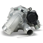 Garrett PowerMax Stage 2 turbo showing the compressor outlet and actuator - Garrett Thumbnail