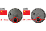 Radium Engineering Fuel Pump Filter Base Adapter - 12mm Brushless Pumps - Universal - Image 4 - Radium Engineering Thumbnail