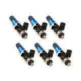 Injector Dynamics XDS Fuel Injectors - Nissan Skyline GT-R (R32/R33/R34) / Toyota Supra NA 2JZ-GE (A80) / Toyota Supra Turbo 7M-GTE (A70) / more - 60mm Set of 6