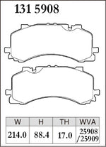 DIXCEL Front Brake Pads – Audi S6 (C8) S7 (C8) S8 (D5) SQ7 (4M) SQ8/RSQ8 (4MN) - Dixcel Brakes Thumbnail