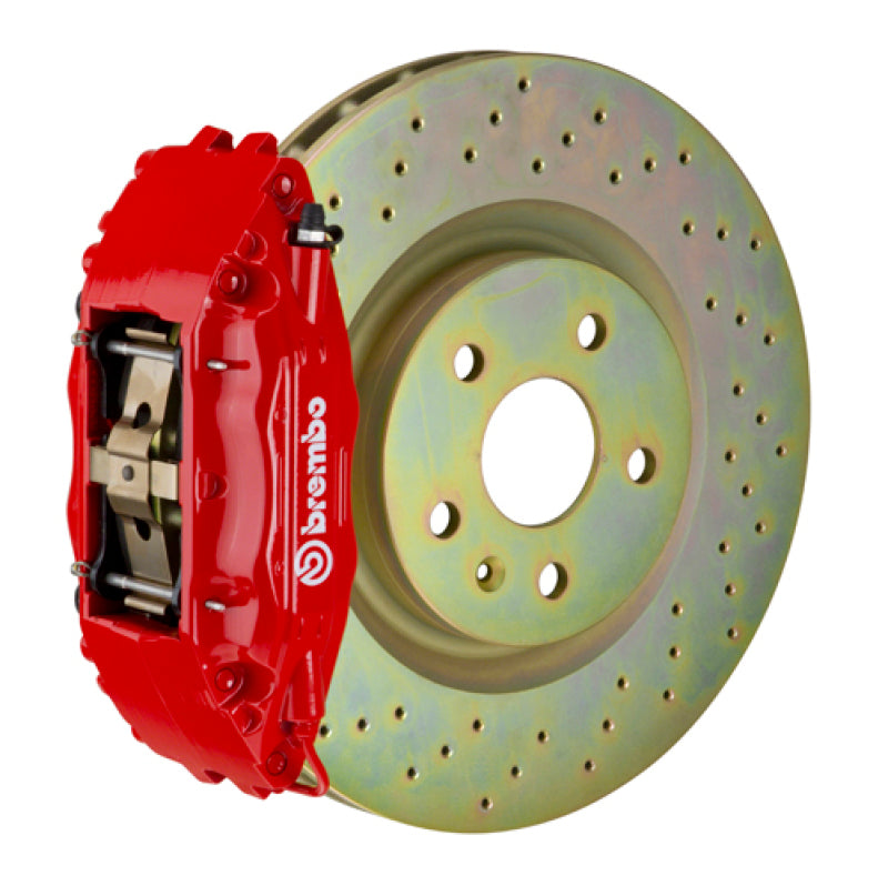 Brembo GT 6-piston front caliper and 355mm rotor, red – Chevrolet Camaro (6th Gen)
