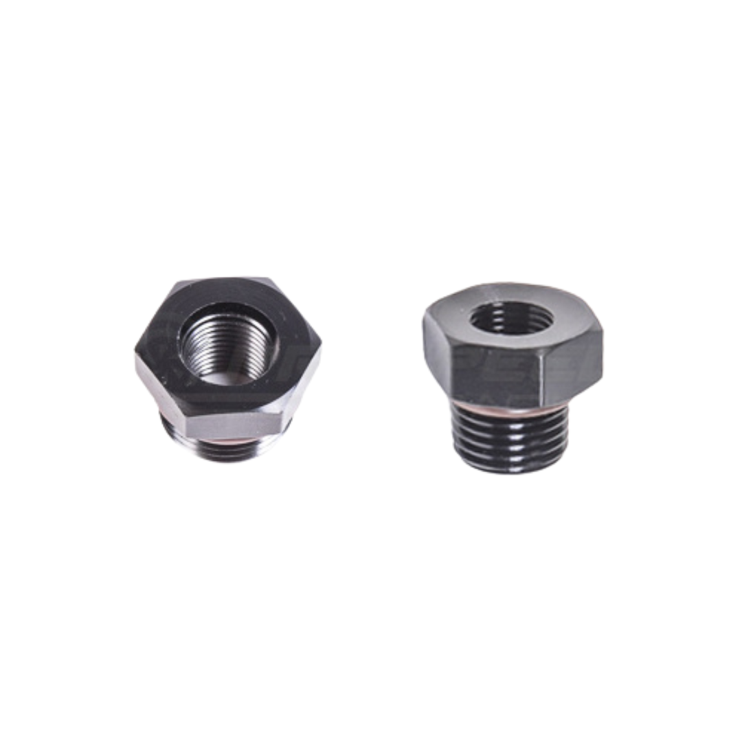 Radium Engineering AN ORB to Female Metric Adaptor Fitting - Universal