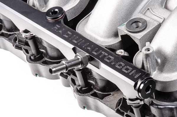 Radium Engineering Fuel Adapter Fitting - Ford Mustang GT (S550) - 3/8in SAE to 1/8in NPT - Image 2