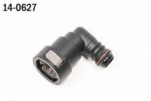 Radium Engineering 16mm SAE Female to 90° 5/8in Barb Fitting - Universal - Radium Engineering