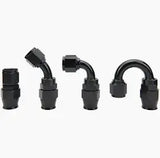 Radium Engineering 8AN PTFE Hose End Black - Universal