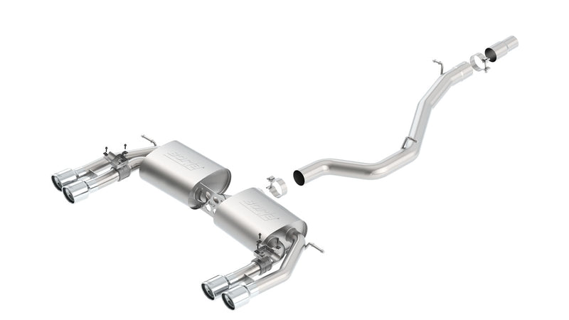 Borla S-Type Cat-Back Exhaust – Audi S3 Sedan 8V / 8V.5 (2014–2020) - Borla Exhausts