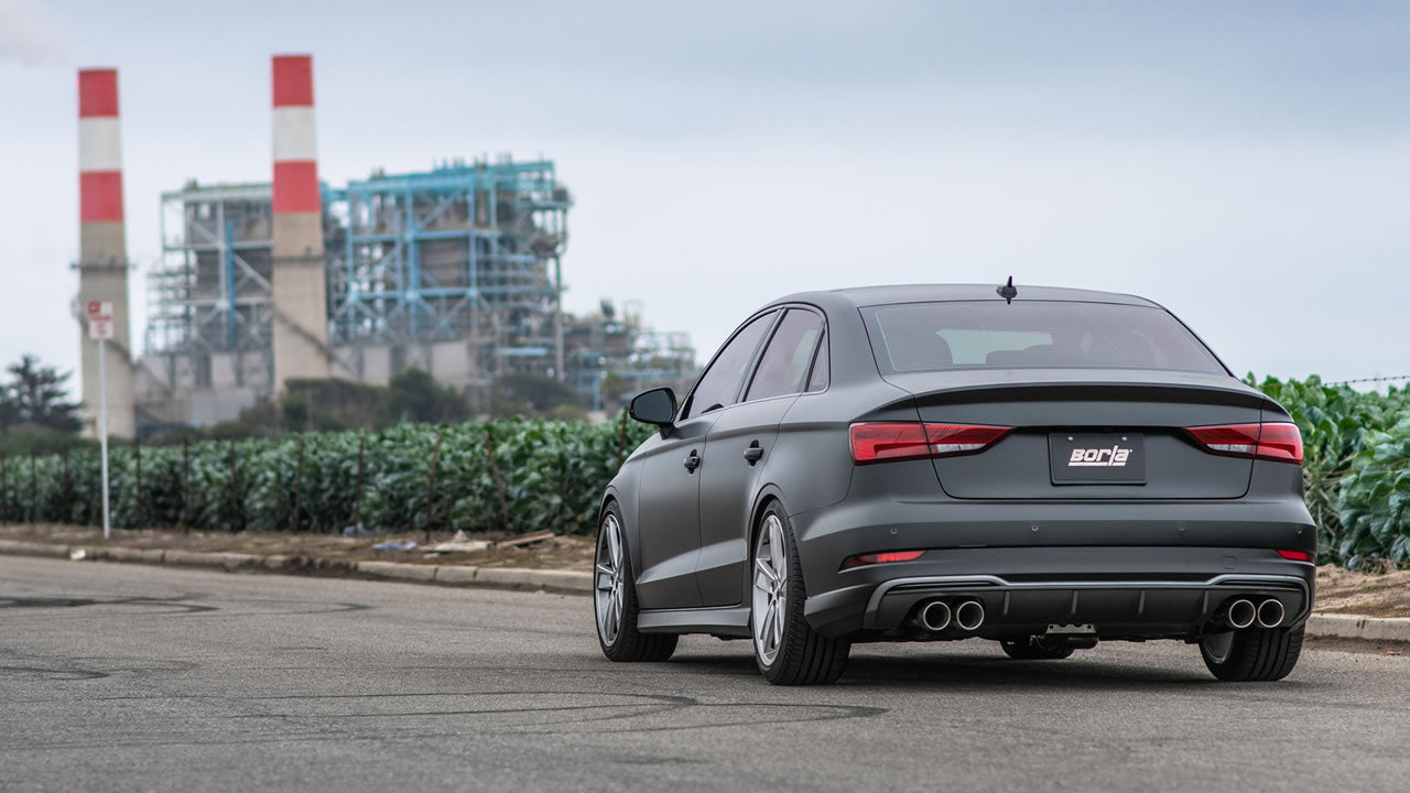 Borla S-Type Cat-Back Exhaust – Audi S3 Sedan 8V / 8V.5 (2014–2020)