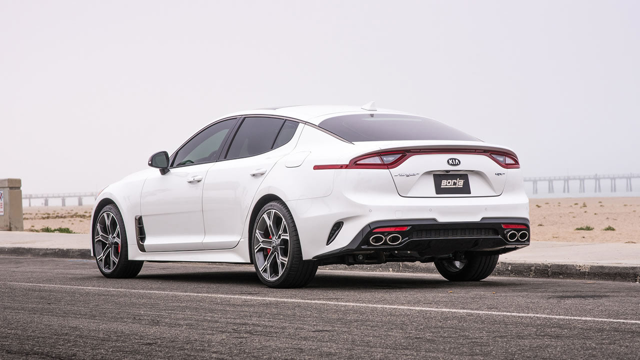 Borla S-Type Cat-Back Exhaust System – Kia Stinger 2018–2021