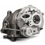 Garrett PowerMax FA20 turbo showing the turbine flanges and wastegate actuator - Garrett Thumbnail