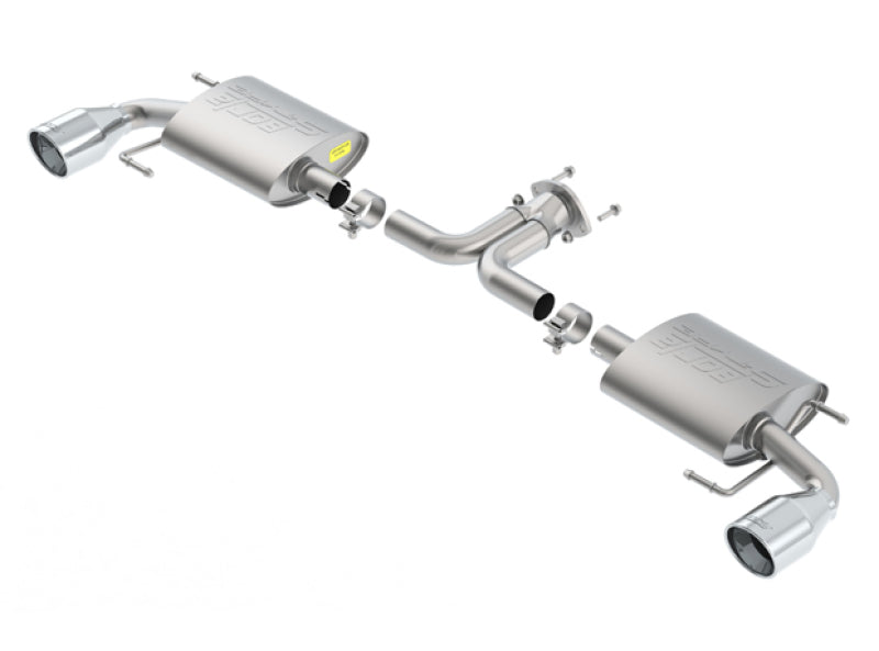 Borla Cat-Back Exhaust - Mazda3 (BM) - S-Type Single Split Rear Exit - Borla