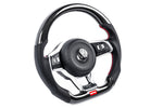 APR Carbon Fibre/Red Stitch Steering Wheel - Volkswagen Golf R/GTI (MK7) - APR Thumbnail