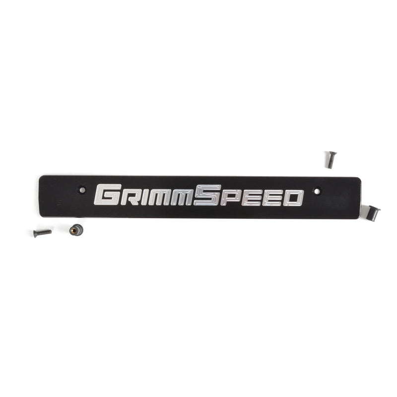 GrimmSpeed Front License Plate Delete - Subaru WRX/STI (VA/VAB) - GrimmSpeed