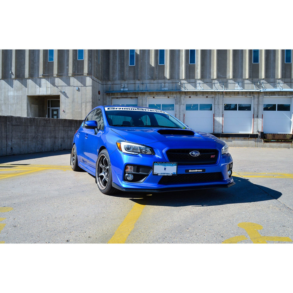 GrimmSpeed Front License Plate Delete - Subaru WRX/STI (VA/VAB) - Image 2