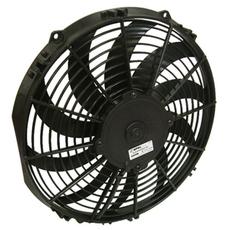 SPAL 12in Low Profile Fan - Pull, Curved Blade - 909 CFM (VA10-AP10/C-61A) - SPAL
