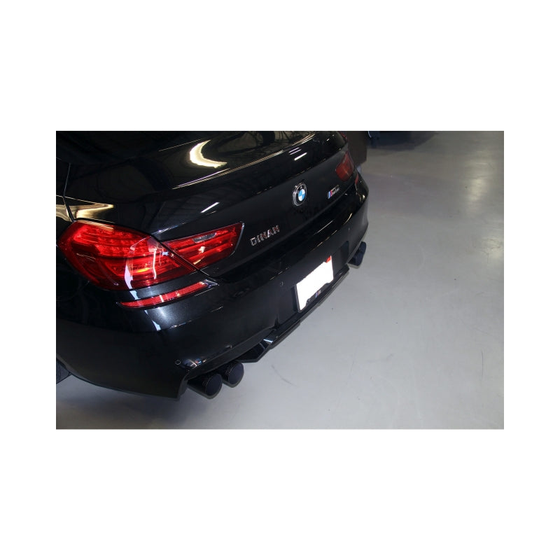 Dinan Free Flow Axleback Exhaust System - BMW M6 (F06/F12/F13) - Black Tips - Image 2