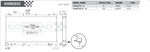 KOYORAD KH092935 radiator drawing and fitment table – Subaru Forester (SJ) / Forester XT (SJG) auto - Koyorad Thumbnail