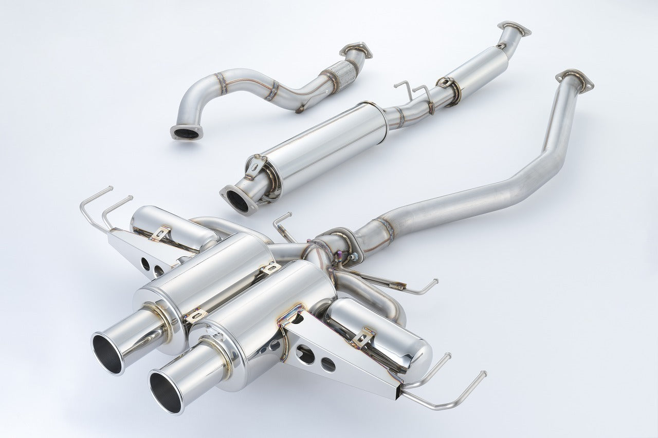 Spoon Sports N1 Exhaust System - Honda Civic Type R (FL5) - 70mm Pipe / 145mm Silencer / 80mm Dual Tips