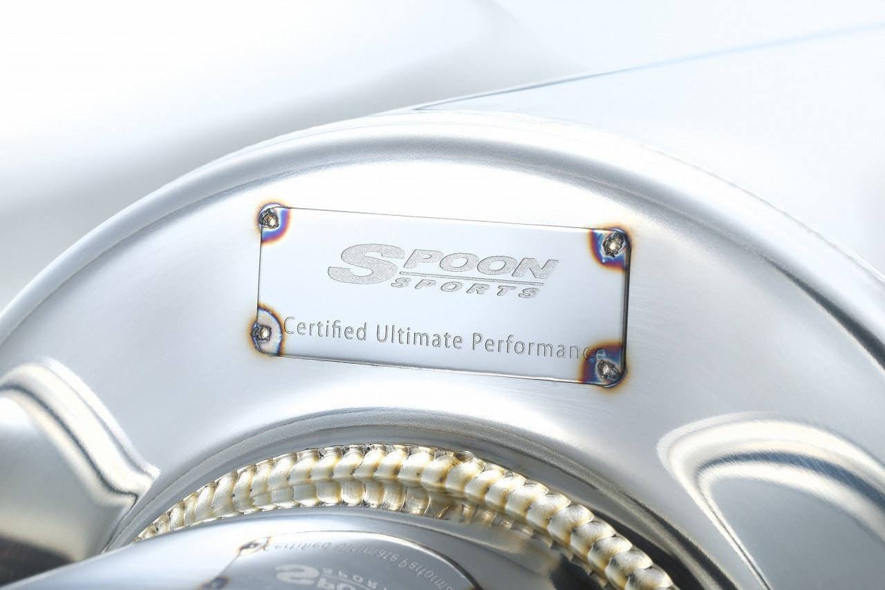 Spoon Sports N1 Exhaust System - Honda Civic Type R (FL5) - 70mm Pipe / 145mm Silencer / 80mm Dual Tips - Image 2