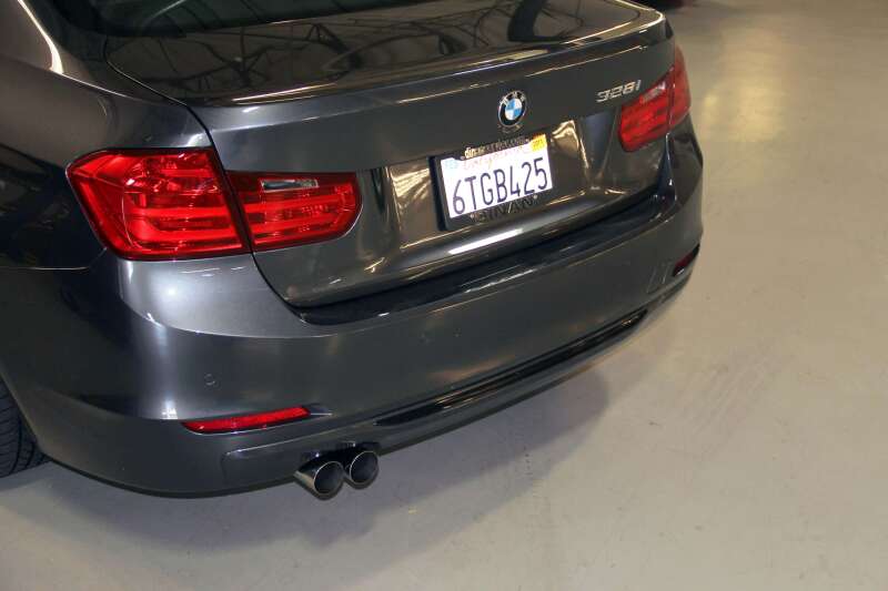 Dinan Free Flow Axleback Exhaust System - BMW 328i/428i (F30/F31/F32/F33) - Black Tips - Image 2