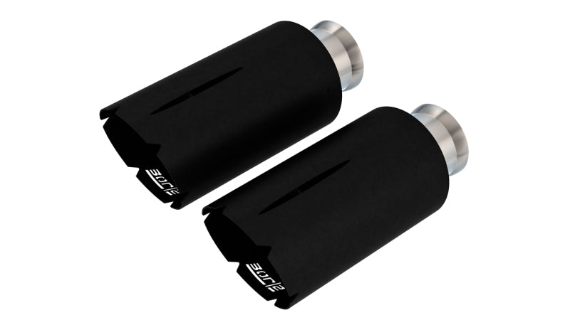 Borla Tip Kit - RAM 1500 TRX (DT) Crew Cab Short Bed - 5in Brawler Black - Borla