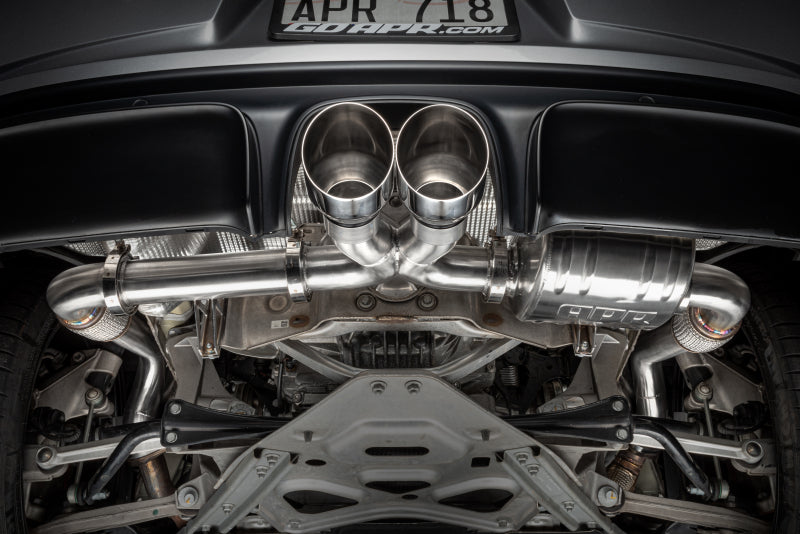 APR Catback Exhaust Right Muffler - Porsche 718 Boxster/Cayman (982) - Image 6