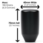 ACUITY ESCO-T6 shift knob, Honda 6-speed – dimensions: 40mm wide, 70mm tall, 185 g - Acuity Thumbnail