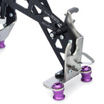ACUITY short shifter, FK8 Civic Type R – close-up of the cable bracket and aluminium base bushings - Acuity Thumbnail