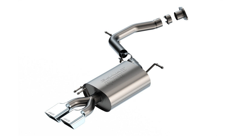 Borla Axle-Back Exhaust - Hyundai Palisade (LX2) - S-Type 2.5in Dual Rectangle Tips
