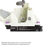 ACUITY K-swap shifter adapter plate – rear view with a factory DC5 shifter mounted (shifter not included) - Acuity Thumbnail
