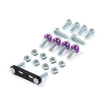 ACUITY K-swap shifter adapter plate – mounting hardware and stud bracket laid out - Acuity Thumbnail