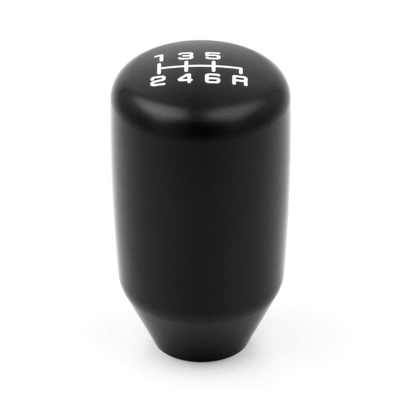 ACUITY ESCO-Insulated 6-speed shift knob, black – front view - Acuity