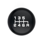 ACUITY ESCO-Insulated shift knob, black – top view of the engraved 6-speed pattern - Acuity Thumbnail